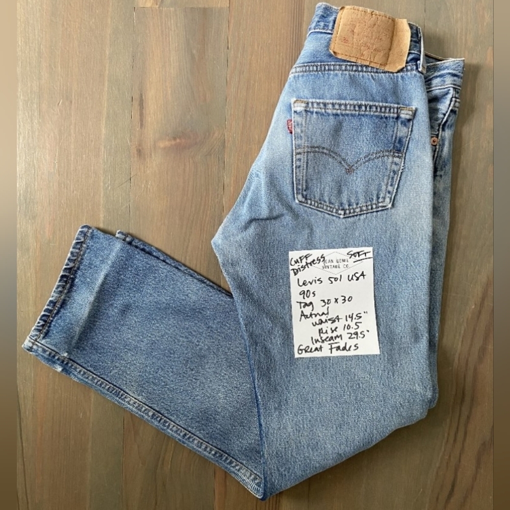 VINTAGE LEVI 501 USA 1990S
